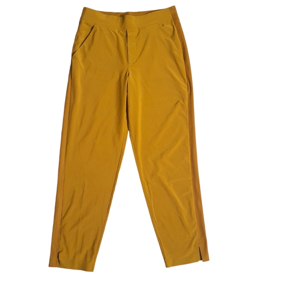 Athleta Pants - Athleta Brooklyn Joggers Womens 6 Dark Golden Mustard Yellow